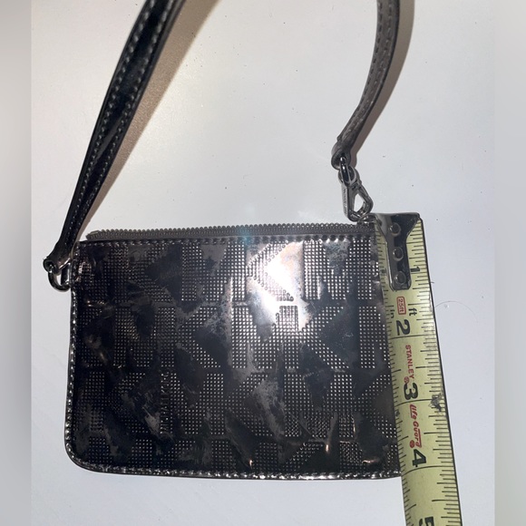 Michael Kors Metallic Silver Wristlet - Picture 5 of 6
